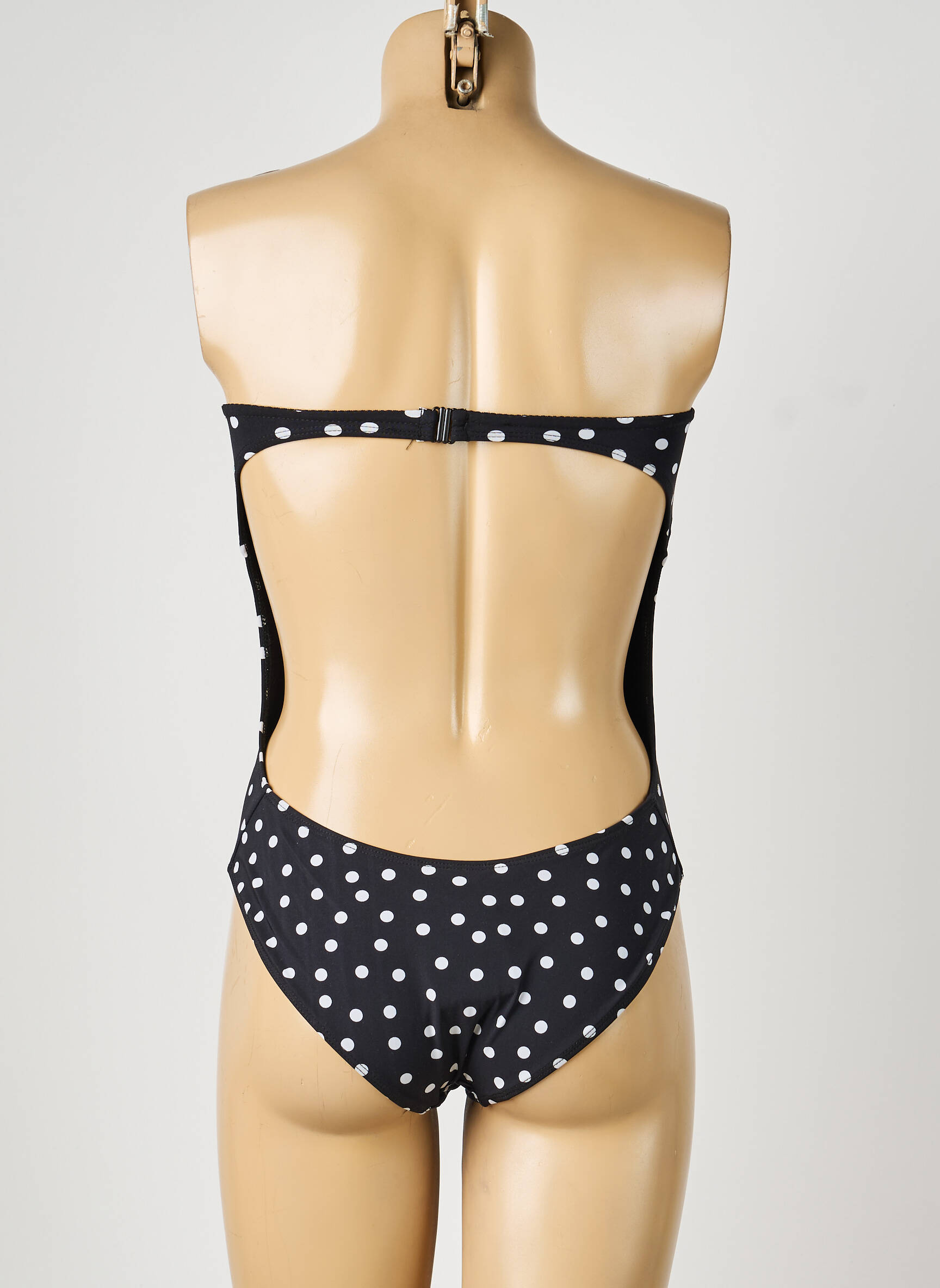 Costum de baie dintr-o singură piesă top bentiță top bentiță negru ZARA femeie