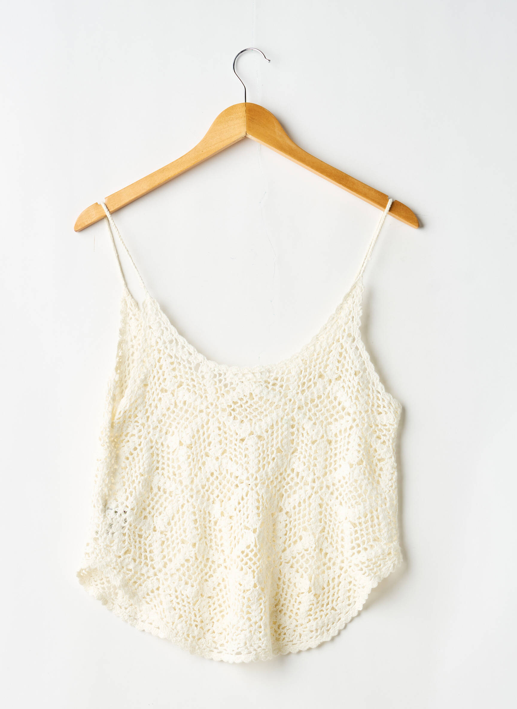 Top bretele subțiri bretele subțiri alb FOREVER 21 femeie