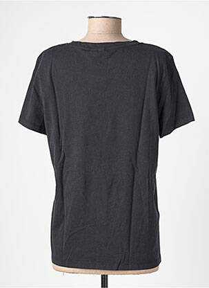 Tricou serigrafie flockată mâneci scurte negru VERO MODA femeie