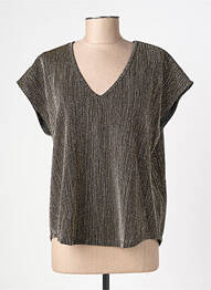 Top elasticitate mâneci scurte negru VERO MODA femeie