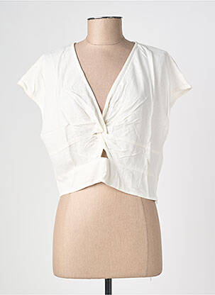 Top mâneci scurte mâneci scurte alb VERO MODA femeie