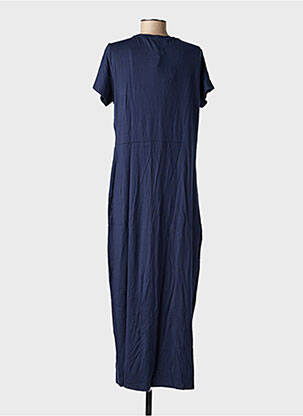 Rochie lungă mâneci lungi mâneci lungi albastru VERO MODA femeie