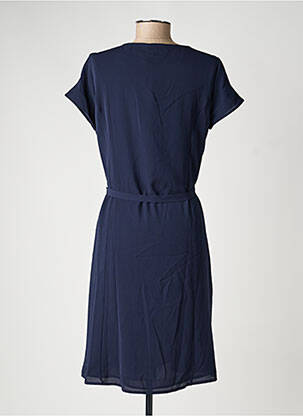 Rochie scurtă croială fluidă mâneci scurte albastru VERO MODA femeie