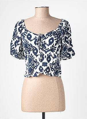 Top mâneci scurte mâneci scurte albastru VERO MODA femeie