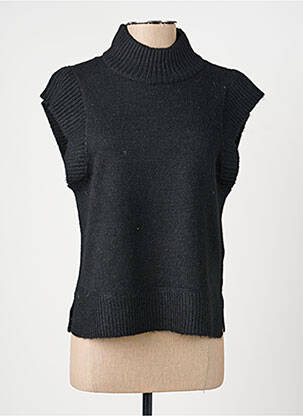 Pulover croială dreaptă fără mâneci negru VERO MODA femeie