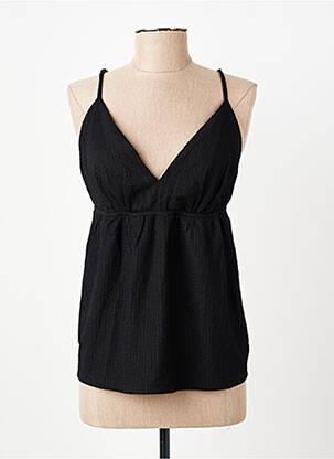 Top elasticitate bretele subțiri negru VERO MODA femeie