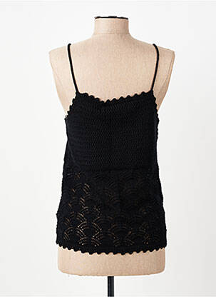 Top elasticitate bretele subțiri negru VERO MODA femeie