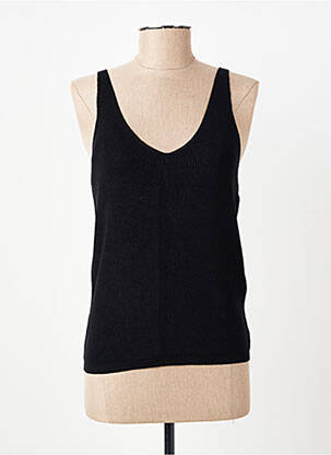 Top elasticitate fără mâneci negru VERO MODA femeie