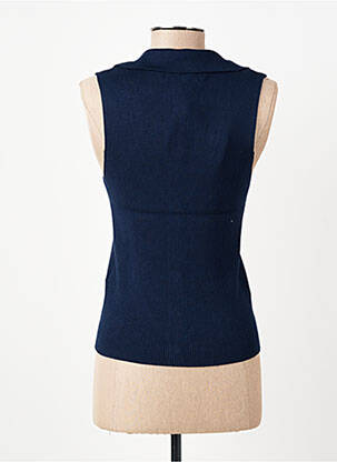 Top elasticitate fără mâneci albastru VERO MODA femeie