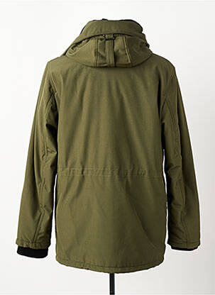 Parka mâneci lungi cu glugă verde DAYTONA bărbat