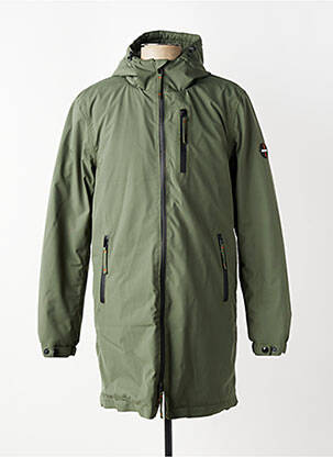 Parka mâneci lungi cu glugă verde DAYTONA bărbat