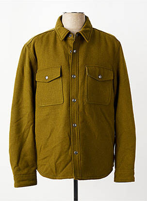Jachete casual croială dreaptă verde IRON AND RESIN bărbat