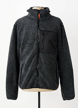 Jachete casual croială dreaptă negru IRON AND RESIN bărbat