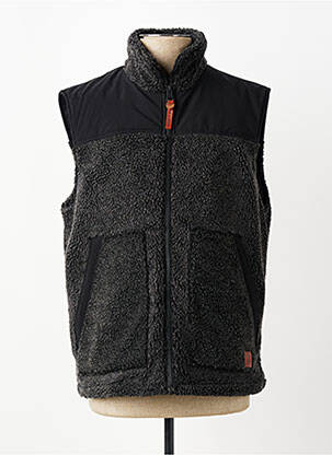 Vestă fără mâneci căptușeală negru IRON AND RESIN bărbat