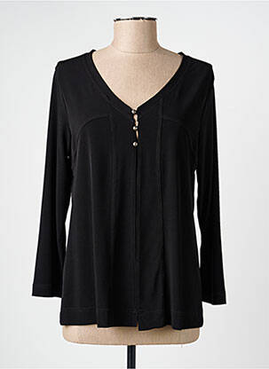Tricou mâneci lungi mâneci lungi negru TELMAIL femeie