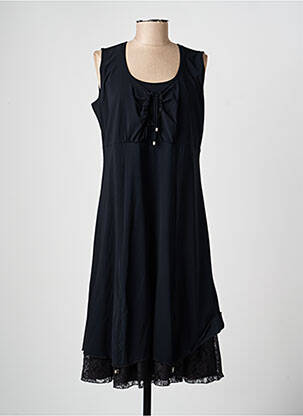 Rochie midi fără mâneci fără mâneci negru JEAN DELFIN femeie