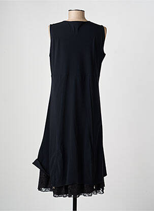 Rochie midi fără mâneci fără mâneci negru JEAN DELFIN femeie