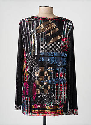 Tricou mâneci lungi mâneci lungi negru GUY DUBOUIS femeie