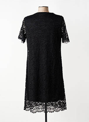 Rochie midi mâneci scurte mâneci scurte negru PAUSE CAFE femeie