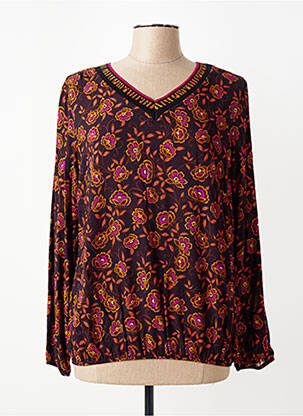 Tricou mâneci lungi mâneci lungi violet TELMAIL femeie