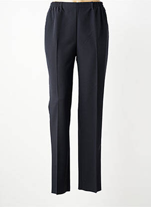 Pantalon slim țesătură poplin mărime normală negru KARTING femeie