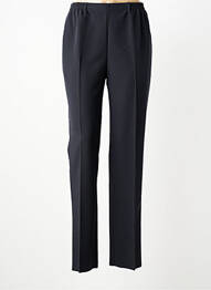 Pantalon slim țesătură poplin mărime normală negru KARTING femeie