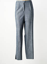 Pantalon slim talie elastică mărime normală gri KARTING femeie