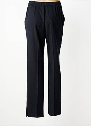 Pantalon slim țesătură poplin mărime normală negru KARTING femeie