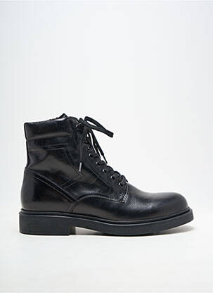 Botine/ghete material neted toc plat până la 3 cm negru NERO GIARDINI femeie