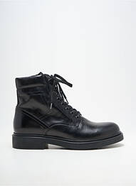 Botine/ghete material neted toc plat până la 3 cm negru NERO GIARDINI femeie
