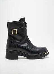 Botine/ghete material neted toc plat până la 3 cm negru NERO GIARDINI femeie
