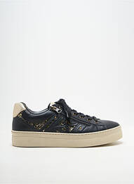 Adidași material neted toc plat până la 3 cm negru NERO GIARDINI femeie