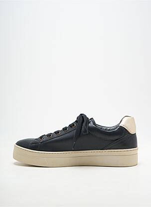 Adidași material neted toc plat până la 3 cm negru NERO GIARDINI femeie