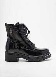 Botine/ghete material neted toc plat până la 3 cm negru NERO GIARDINI femeie