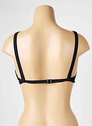 Sutien de costum de baie elasticitate top triunghiuri negru PASSIONATA femeie