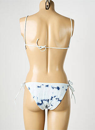 Costum de baie din două piese elasticitate top triunghiuri albastru CHANTELLE femeie