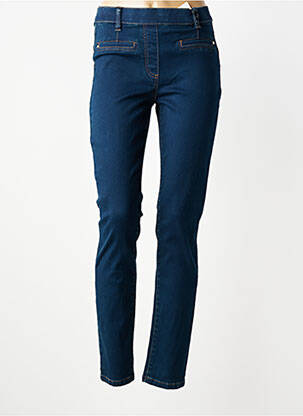 Jegging țesătură denim mărime normală albastru JULIE GUERLANDE femeie
