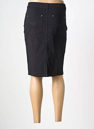 Fustă midi croială dreaptă negru JULIE GUERLANDE femeie