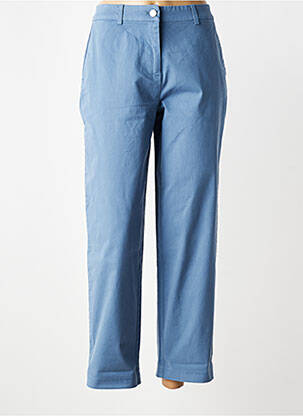 Pantalon 7/8 elasticitate albastru VILA femeie