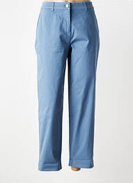 Pantalon 7/8 elasticitate albastru VILA femeie