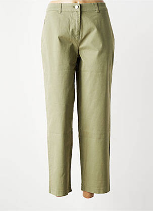 Pantalon 7/8 elasticitate verde VILA femeie