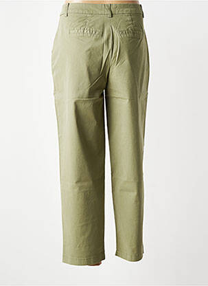 Pantalon 7/8 elasticitate verde VILA femeie
