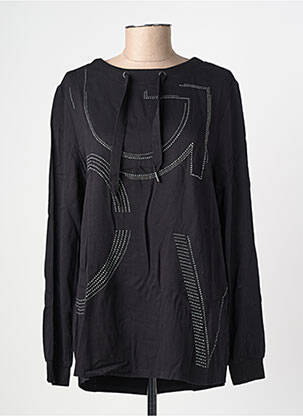 Tricou mâneci lungi mâneci lungi negru CECIL femeie