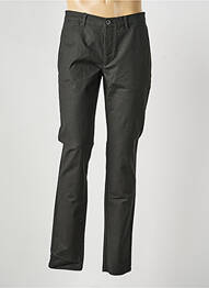 Pantalon chino țesătură melanj verde CAMBRIDGE bărbat