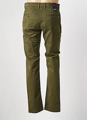 Pantalon chino elasticitate mărime normală verde CAMBRIDGE bărbat
