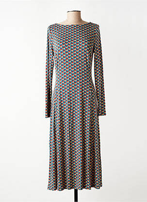 Rochie lungă mâneci lungi mâneci lungi albastru SURKANA femeie