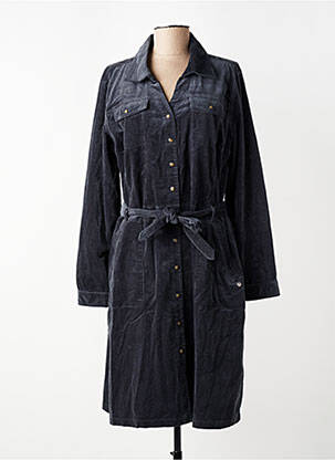 Rochie midi mâneci lungi mâneci lungi albastru TIMEZONE femeie