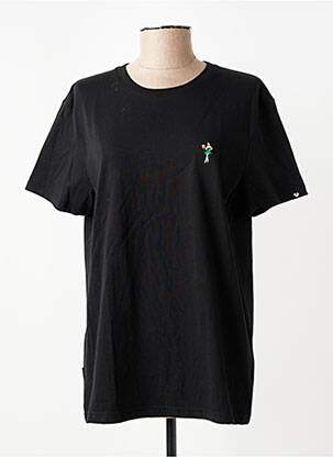 Tricou elasticitate mâneci scurte negru RAGWEAR femeie