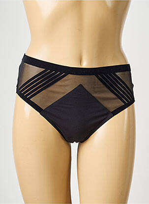 Tanga elasticitate negru HASTKO femeie