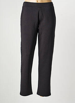 Pantalon drept elasticitate mărime normală negru SUN VALLEY femeie